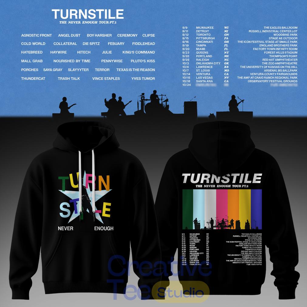 The Never Enough Tour Pt. 2 Hoodie The Never Enough Tour Pt. 2 Hoodie