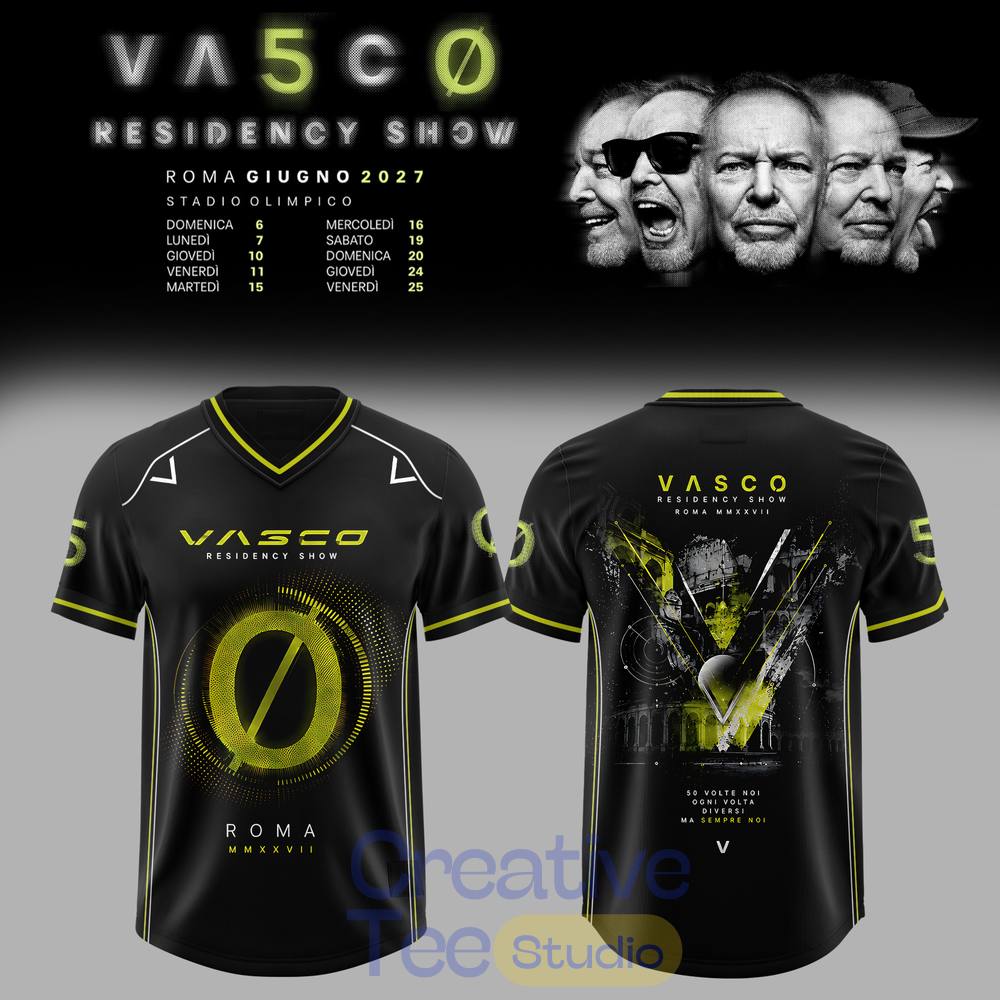 The Vasco Residency Show 2027 Limited Edition Football Jersey The Vasco Residency Show 2027 Limited Edition Football Jersey