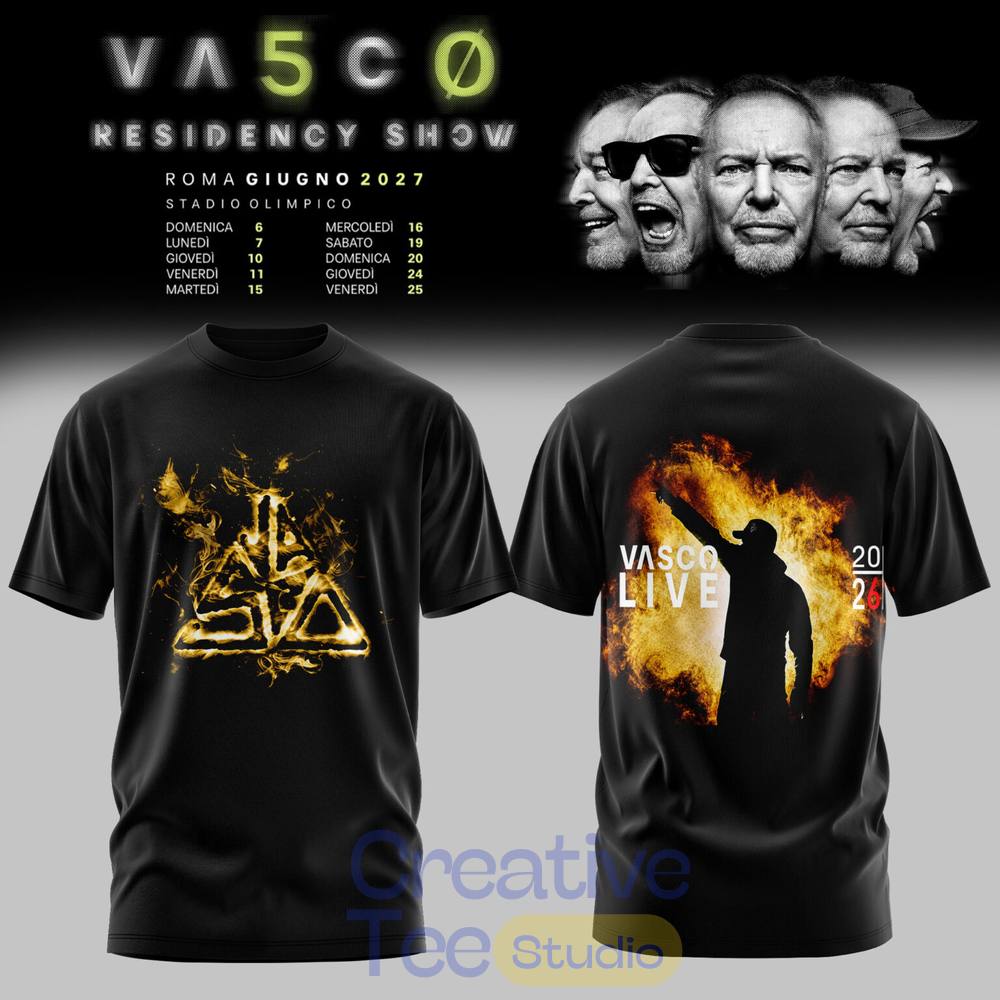 The Vasco Residency Show 2027 Limited Edition T-Shirt The Vasco Residency Show 2027 Limited Edition T-Shirt