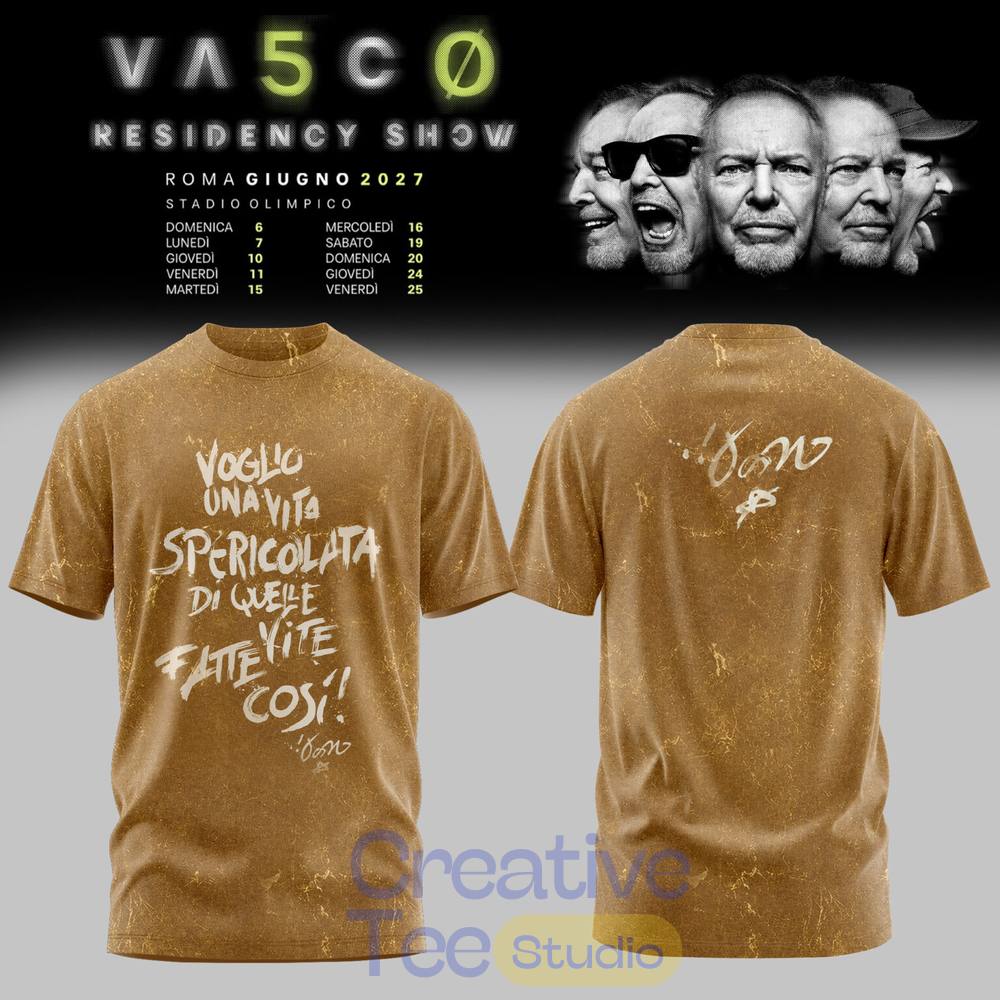 The Vasco Residency Show 2027 Limited Edition T-Shirt The Vasco Residency Show 2027 Limited Edition T-Shirt