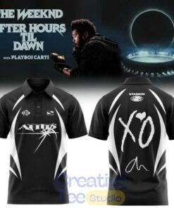 The Weeknd After Hours Til Dawn 2026 Stadium Tour Signature Polo Shirt