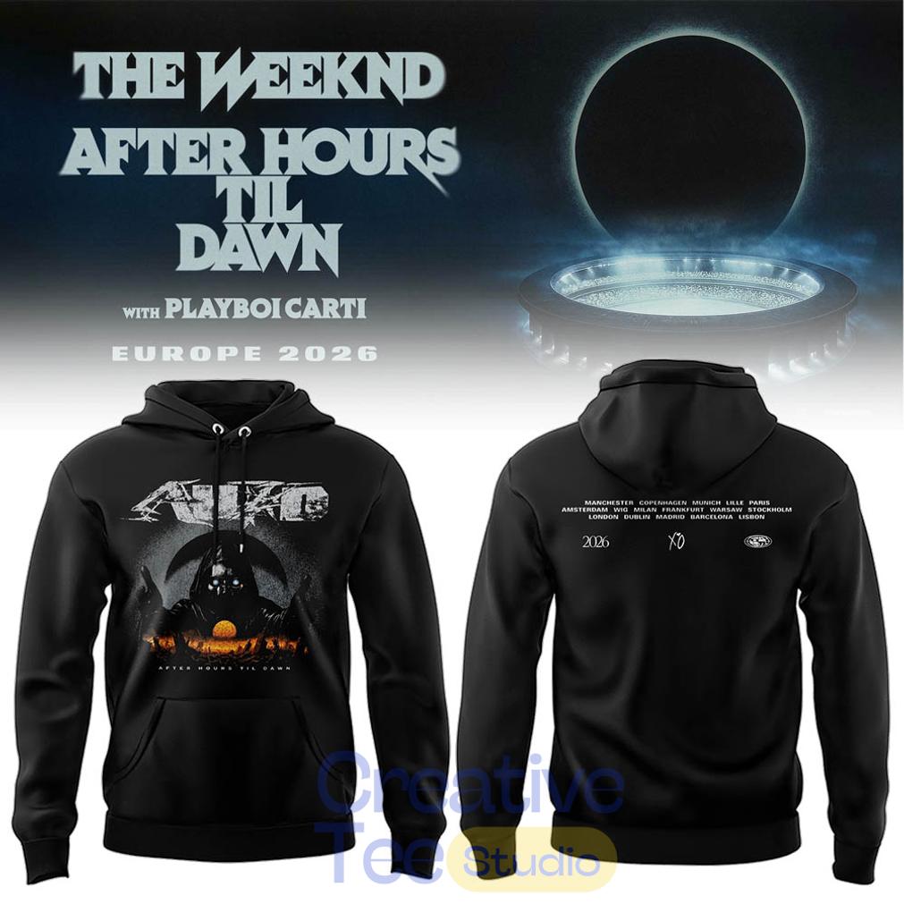The Weeknd After Hours Til Dawn Tour Hoodie The Weeknd After Hours Til Dawn Tour Hoodie
