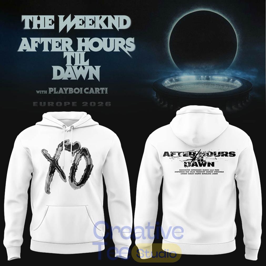 The Weeknd After Hours Til Dawn Tour Hoodie The Weeknd After Hours Til Dawn Tour Hoodie
