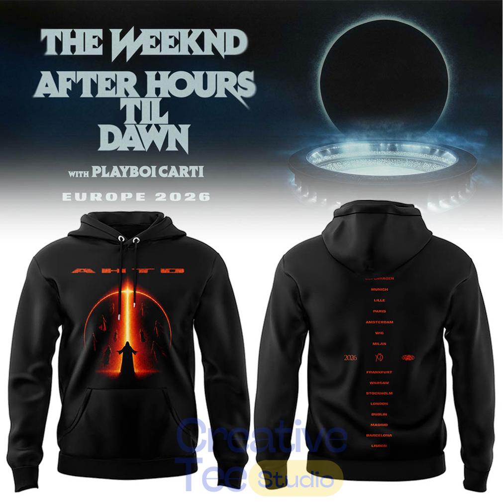 The Weeknd After Hours Til Dawn Tour Hoodie The Weeknd After Hours Til Dawn Tour Hoodie