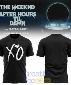 The Weeknd After Hours Til Dawn Tour Shirt