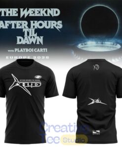 The Weeknd After Hours Til Dawn Tour Shirt