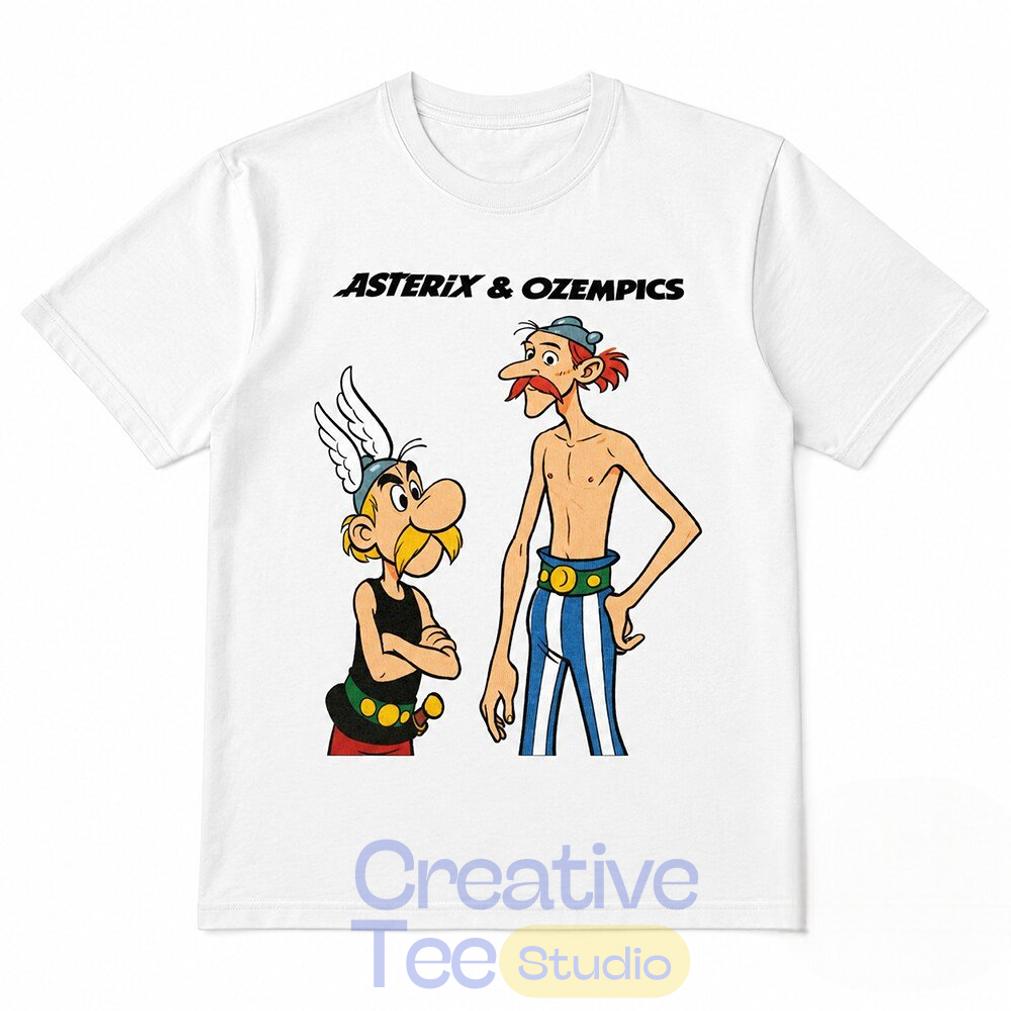 Thin Obelix Comic Asterix And Ozempics Funny T-Shirt Thin Obelix Comic Asterix And Ozempics Funny T-Shirt
