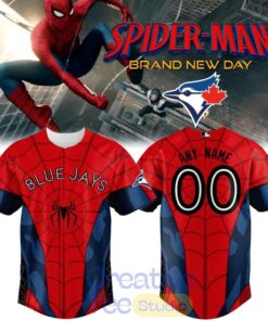 Toronto Blue Jays x Spider-Man Custom Edition Jersey