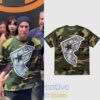 Travis Barker Famous Stars and Straps Camo At The Blink-182 Day In Los Angeles T-Shirt