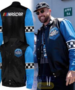 Travis Kelce Nascar Special Edition Bomber Jacket Travis Kelce Nascar Special Edition Bomber Jacket