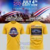 Trojans x America250 July 4th Benefit Show 2026 Yellow T-Shirt