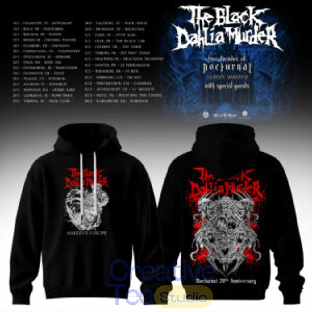 Two Decades of Nocturnal Europe MMXXVII Hoodie Two Decades of Nocturnal Europe MMXXVII Hoodie