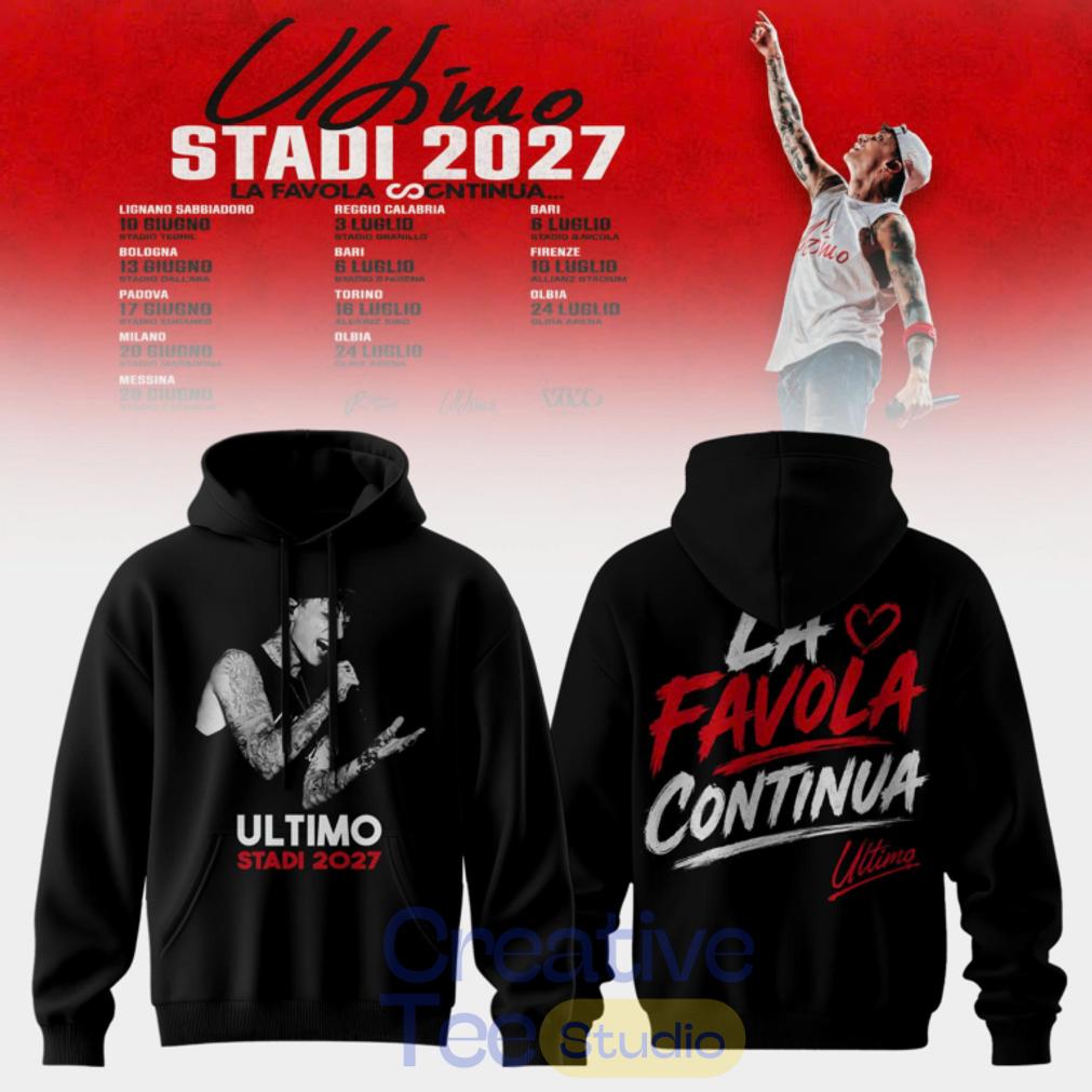Ultimo Stadi 2027 Tour Hoodie Ultimo Stadi 2027 Tour Hoodie