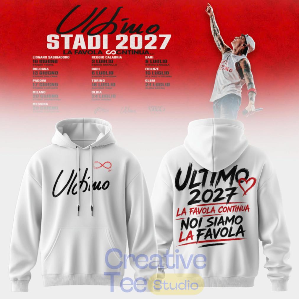 Ultimo Stadi 2027 Tour Hoodie Ultimo Stadi 2027 Tour Hoodie