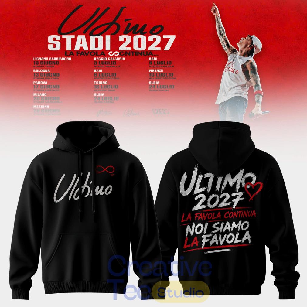 Ultimo Stadi 2027 Tour Hoodie Ultimo Stadi 2027 Tour Hoodie