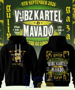 VYBZ KARTEL x MAVADO – GAZA vs GULLY Special Hoodie