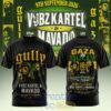 VYBZ KARTEL x MAVADO – GAZA vs GULLY Special T-Shirt