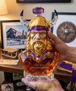 Viking Skol 1961-2026 65th Anniversary Whiskey Bottle