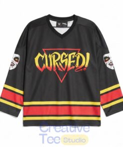 WWE Danhausen Cursed Retro Hockey Jersey – Limited Edition
