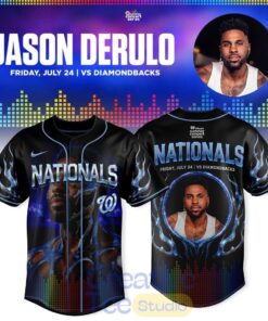 Washington Nationals x Jason Derulo Postgame Summer Concert Series Jersey