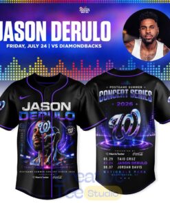Washington Nationals x Jason Derulo Postgame Summer Concert Series Jersey