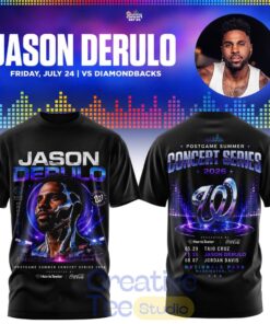 Washington Nationals x Jason Derulo Postgame Summer Concert Series T-Shirt