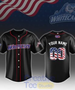 West Michigan Whitecaps 250th Anniversary 4th of July Jersey
