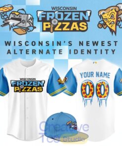 Wisconsin Timber Rattlers Frozen Pizzas 2026 Custom Baseball Jersey