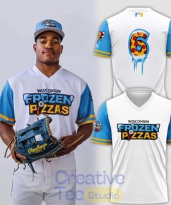 Wisconsin Timber Rattlers x Frozen Pizzas 2026 Limited Edition Football Jersey