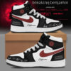 Breaking Benjamin American Tour 2026 Classic Air Jordan 1 Shoes Custom – White