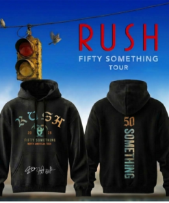 RUSH “Fifty Something Tour” 2026 Signed Hoodie v2