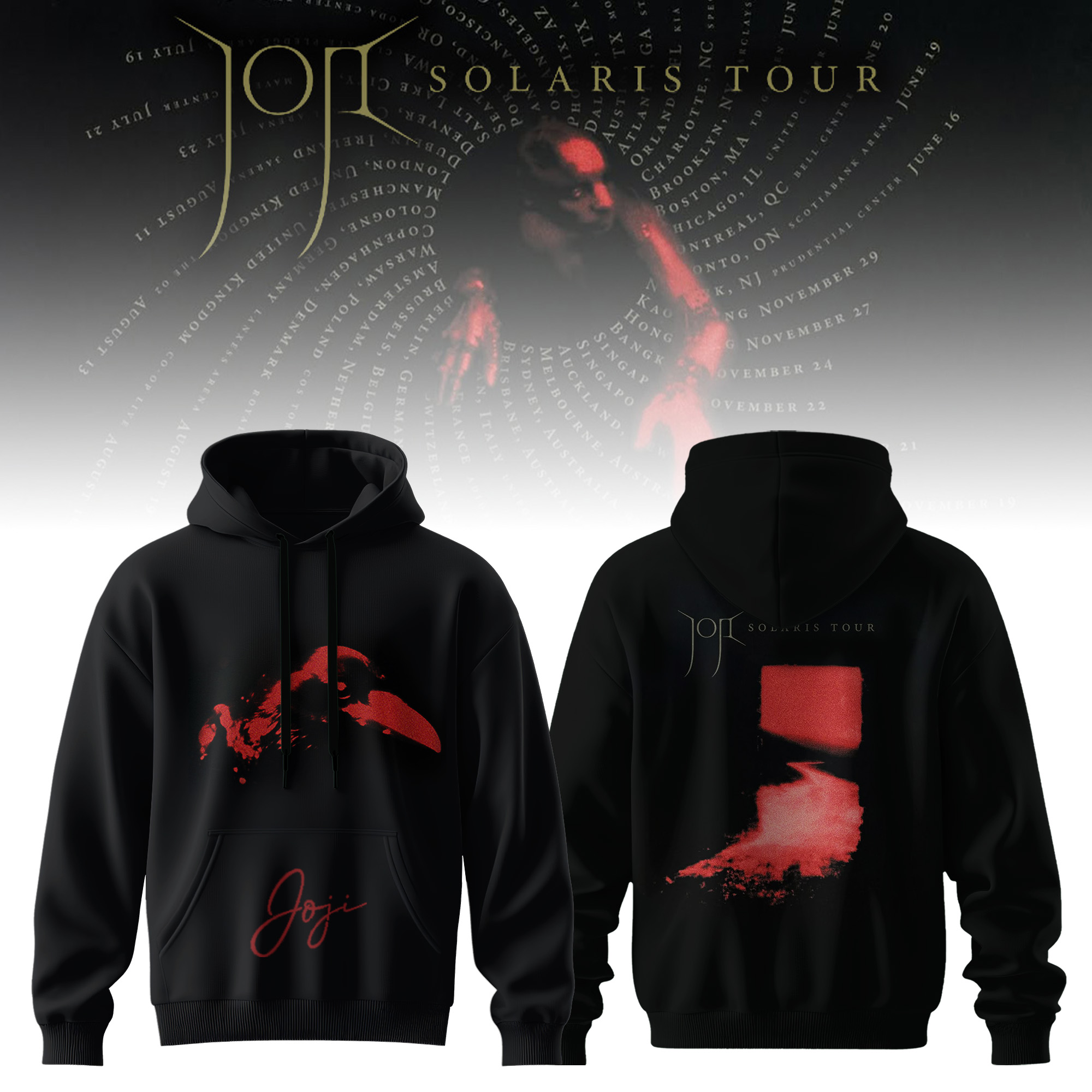 Joji Solaris Tour 2026 Special Hoodie v5 Joji Solaris Tour 2026 Special Hoodie v5
