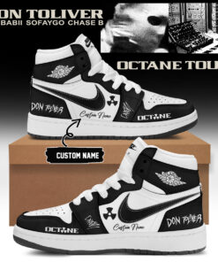 Don Toliver Octane Tour signed AJ1 Shoes v3