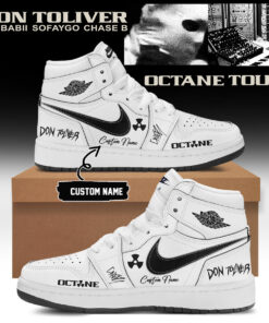 Don Toliver Octane Tour signed AJ1 Shoes v4
