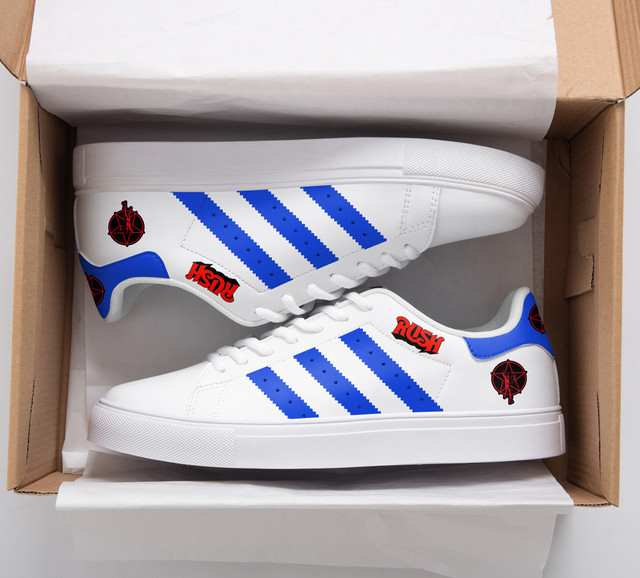 RUSH Fifty Something Tour Special Stan Smith Shoes RUSH Fifty Something Tour Special Stan Smith Shoes