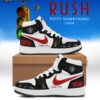 RUSH “Fifty Something Tour” 2026 Signed Air Jordan 1 Shoes