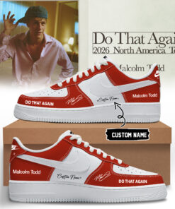Malcolm Todd Do That Again Tour 2026 Custom AF1 Shoes v6