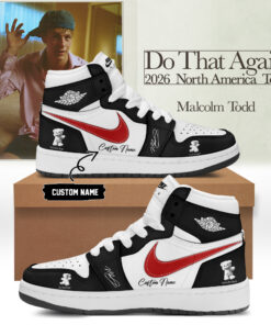 Malcolm Todd Do That Again Tour 2026 Custom AJ1 Shoes v5