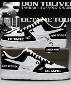 Don Toliver Octane Tour signed AF1 Shoes v1