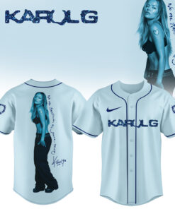 Karol G Album “NO ME ARREPIENTO DE SENTIR TANTO” – Baseball Jersey v1