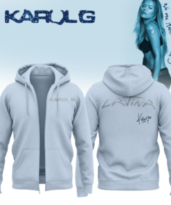Karol G Album “NO ME ARREPIENTO DE SENTIR TANTO” – Zip Hoodie v2