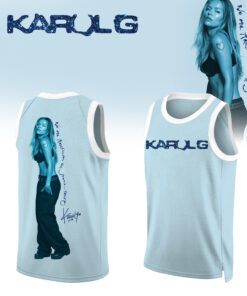 Karol G Album “NO ME ARREPIENTO DE SENTIR TANTO” – Basketball Jersey v2