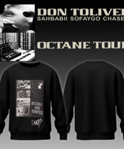 Don Toliver Octane Tour signed Sweatshirt v2