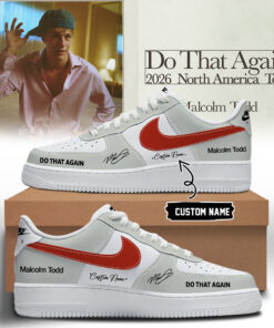 Malcolm Todd Do That Again Tour 2026 Custom AF1 Shoes v7