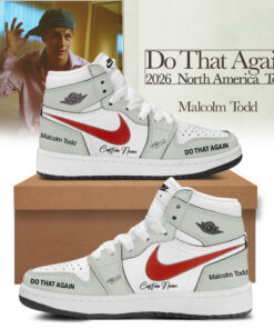 Malcolm Todd Do That Again Tour 2026 Custom AJ1 Shoes v7