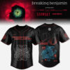 Breaking Benjamin American Tour 2026 Premium 3D Baseball Jersey