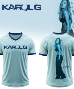 Karol G Album “NO ME ARREPIENTO DE SENTIR TANTO” – Football Jersey v1