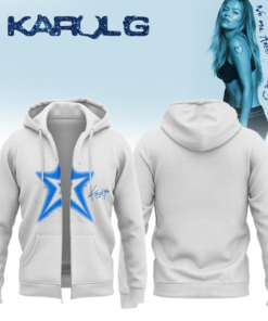 Karol G Album “NO ME ARREPIENTO DE SENTIR TANTO” – Zip Hoodie v1