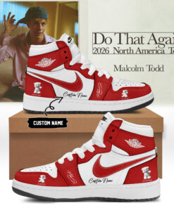 Malcolm Todd Do That Again Tour 2026 Custom AJ1 Shoes v1