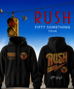 RUSH “Fifty Something Tour” 2026 Signed Hoodie v4